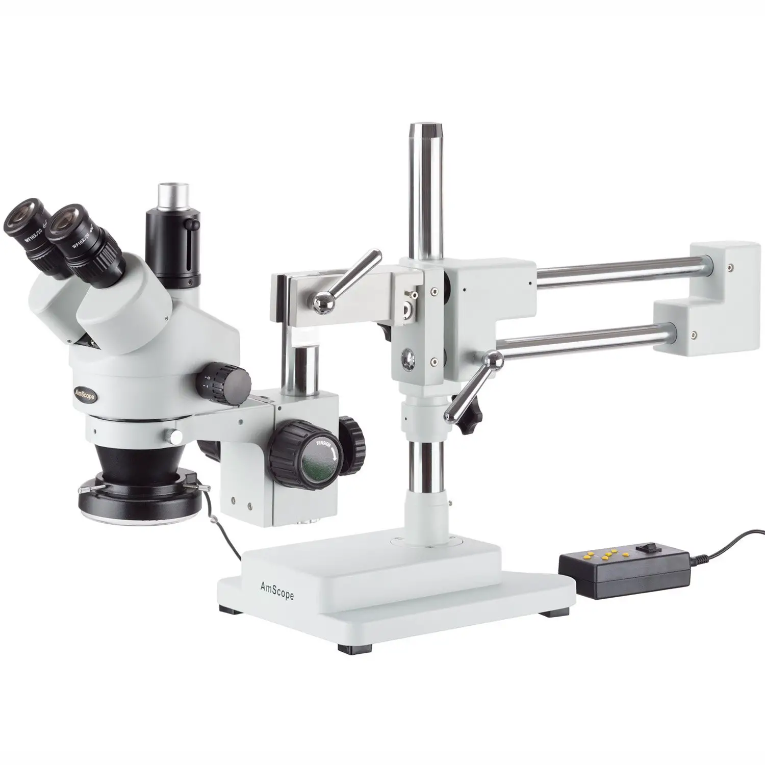 AmScope SM-4TZ-144A trinocular stereo microscope