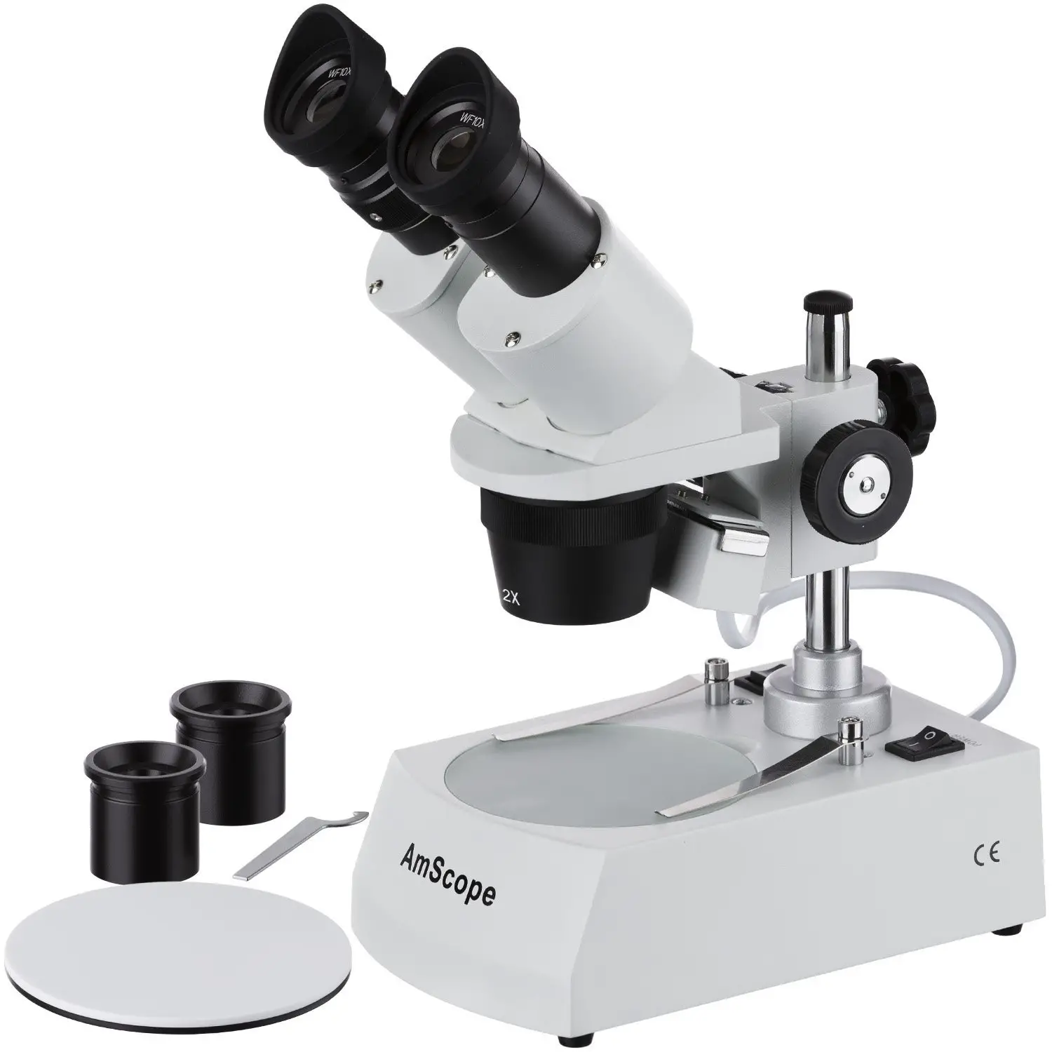 AmScope SE306R-PZ Forward Binocular Stereo Microscope