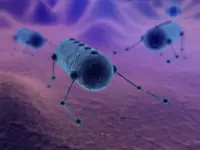 computer graphic rendering of nanobots