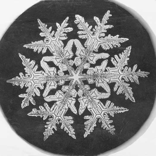 The formation and classification snowflakes